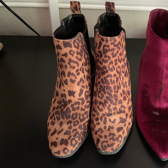 A New Day Leopard Booties - Picture 2 of 4
